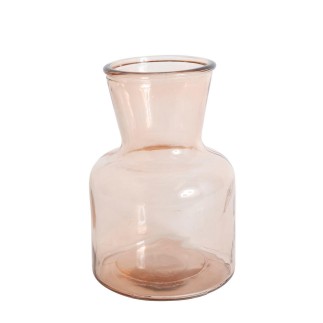 Vas Beige Glas 18 cm