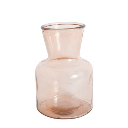 Vas Beige Glas 18 cm