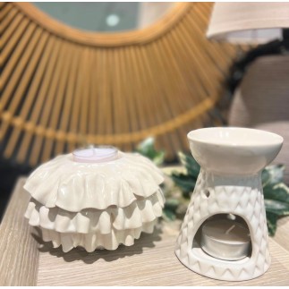 Ljushållare Volang Vit 12 cm