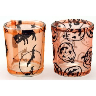 Ljushållare Halloween 3-pack pumpa