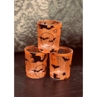 Ljushållare Halloween 3-pack fladdermöss