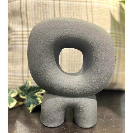 Dekoration Svart Keramik 21 cm