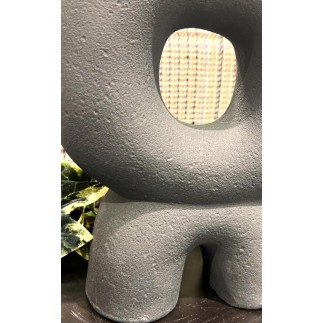 Dekoration Svart Keramik 21 cm Dekoration Svart Keramik 21 cm