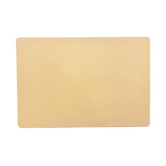 Underlägg Läderlook Beige/Svart 4-pack