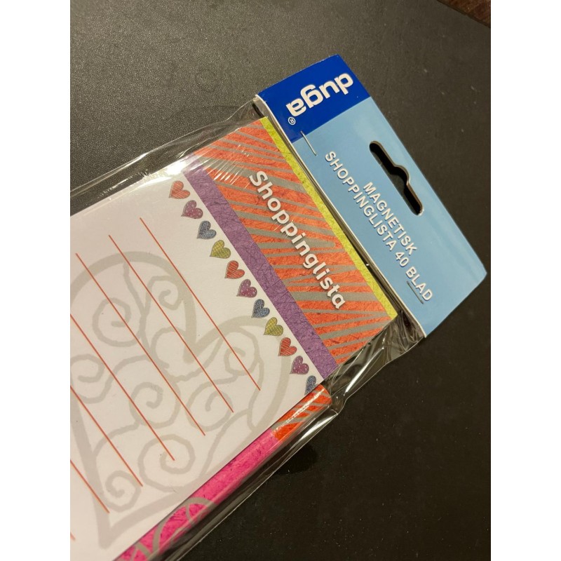 Magnetblock med penna magnet block 24x7cm Magnetblock med penna magnet block 24x7cm