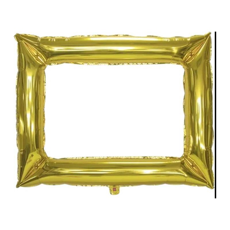 Ram Guld plats uppblåsbar Student Fest