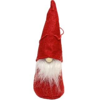 Tomte Röd Textil 15 cm