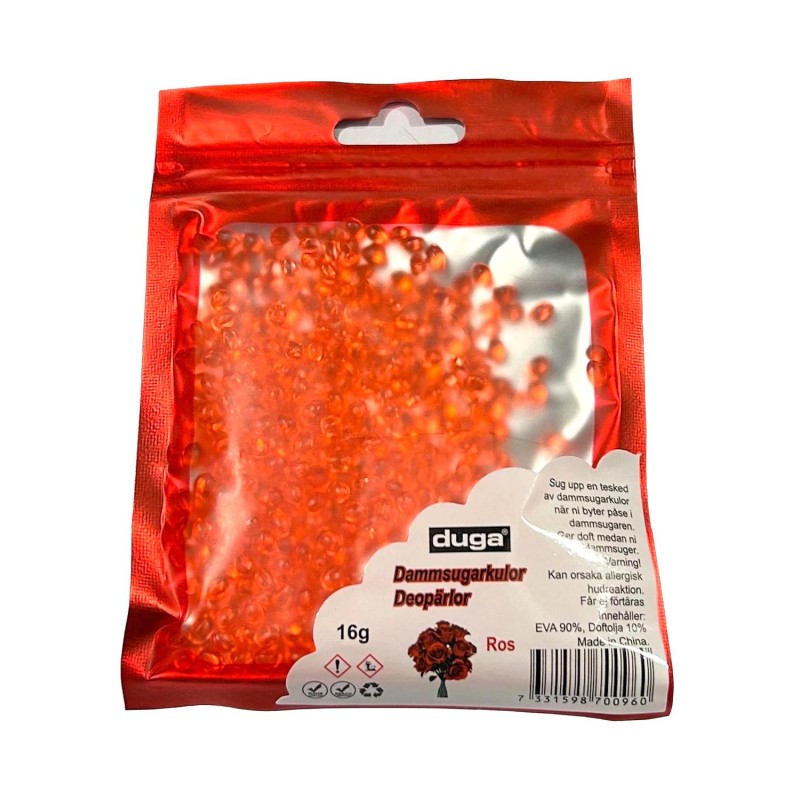 Dammsugarkulor Deopärlor Doft Ros Dammsugarkulor Deopärlor Doft Ros