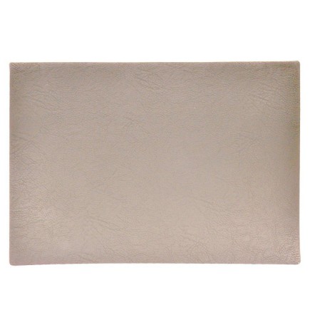 Underlägg Läderlook Beige Tablett 43x30 cm 4-pack