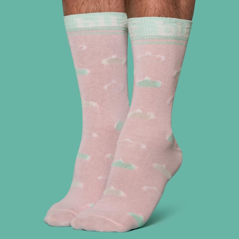 Strumpor Ahlgrens Bilar Barnstrumpor Rosa stl 31-34