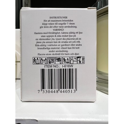 Doftljus Vitt Verbena 320 gr