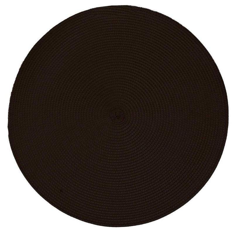 Underlägg Runt Svart 38 cm 4-pack Underlägg Runt Svart 38 cm 4-pack