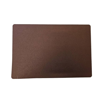 Underlägg Läderlook Kastanjebrun/Svart 4-pack