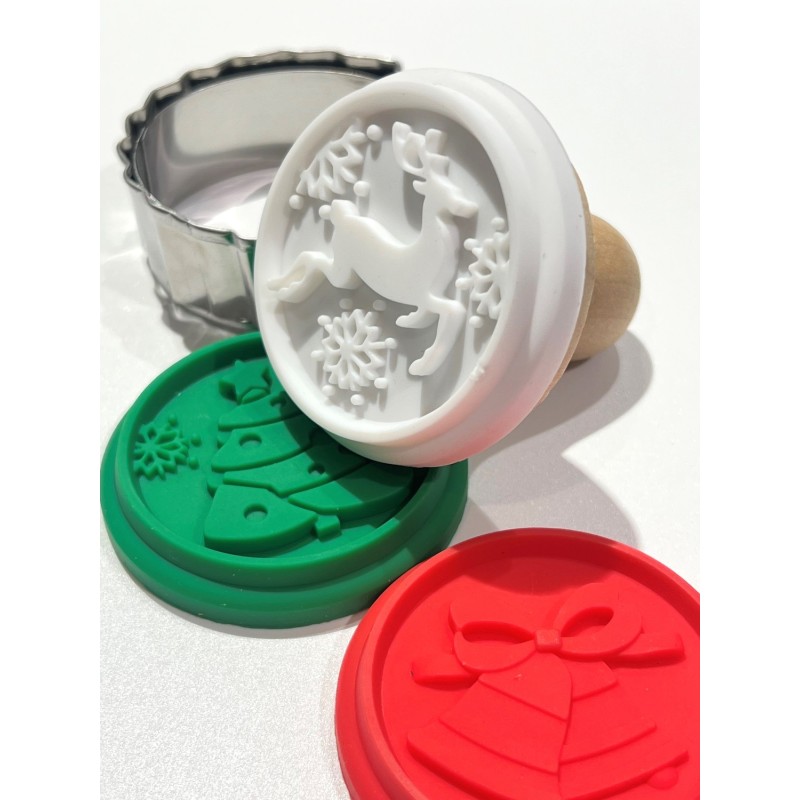 Pepparkaksstämplar Set Stämplar Bak 3 motiv