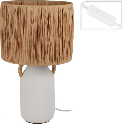 Bordslampa Lampa Natur/Keramik 42 cm