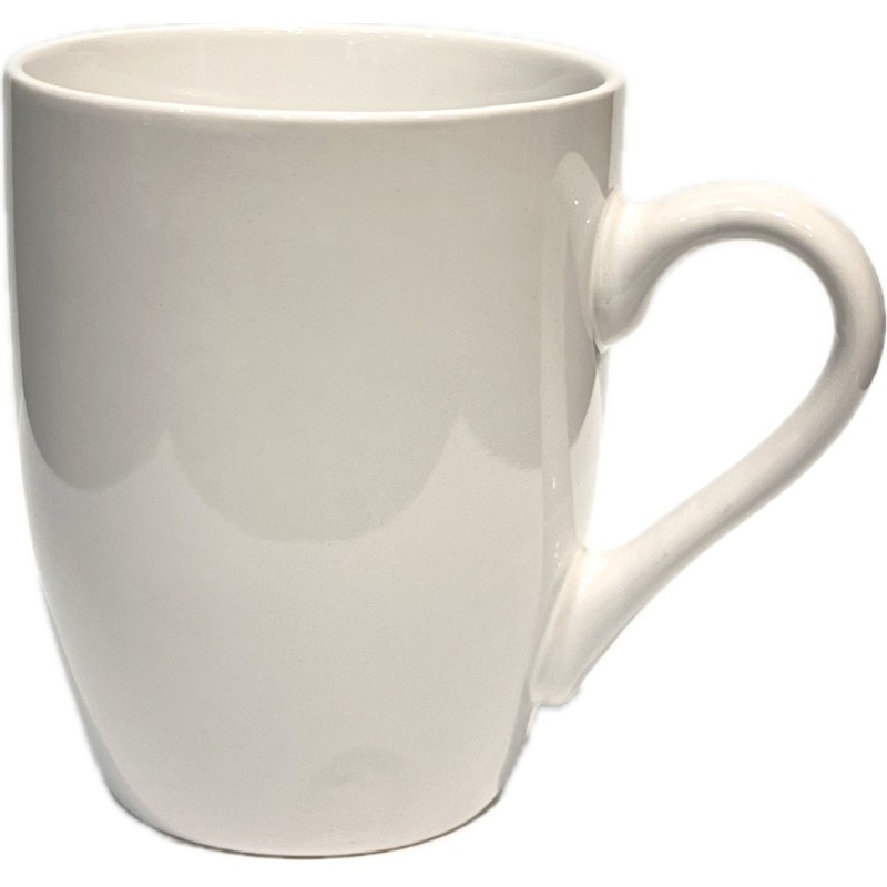 Mugg Vit Keramik 6-pack