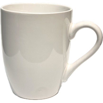 Mugg Vit Keramik 6-pack