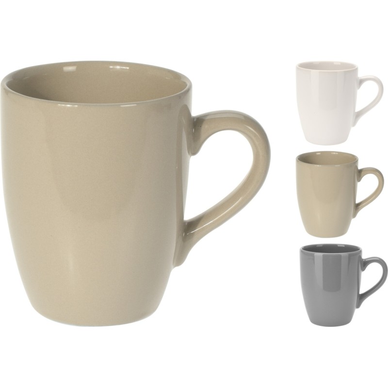 Mugg Vit Keramik 6-pack