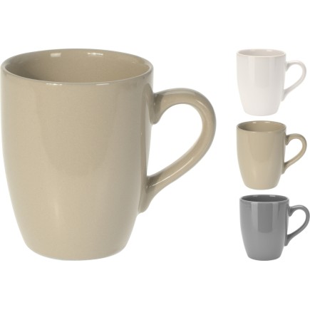 Mugg Vit Keramik 6-pack